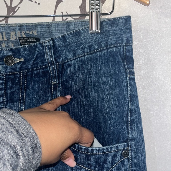 ILLEGAL BASICS VINTAGE Size 30 Men’s Jeans Straight Leg $75 - Picture 5 of 13